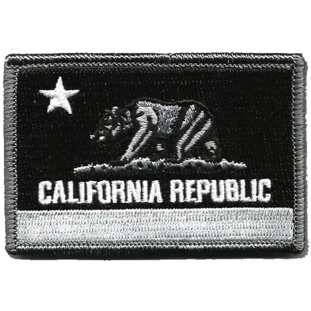 BuckUp Tactical Morale Patch Hook California Sacramento State Patches 3x2